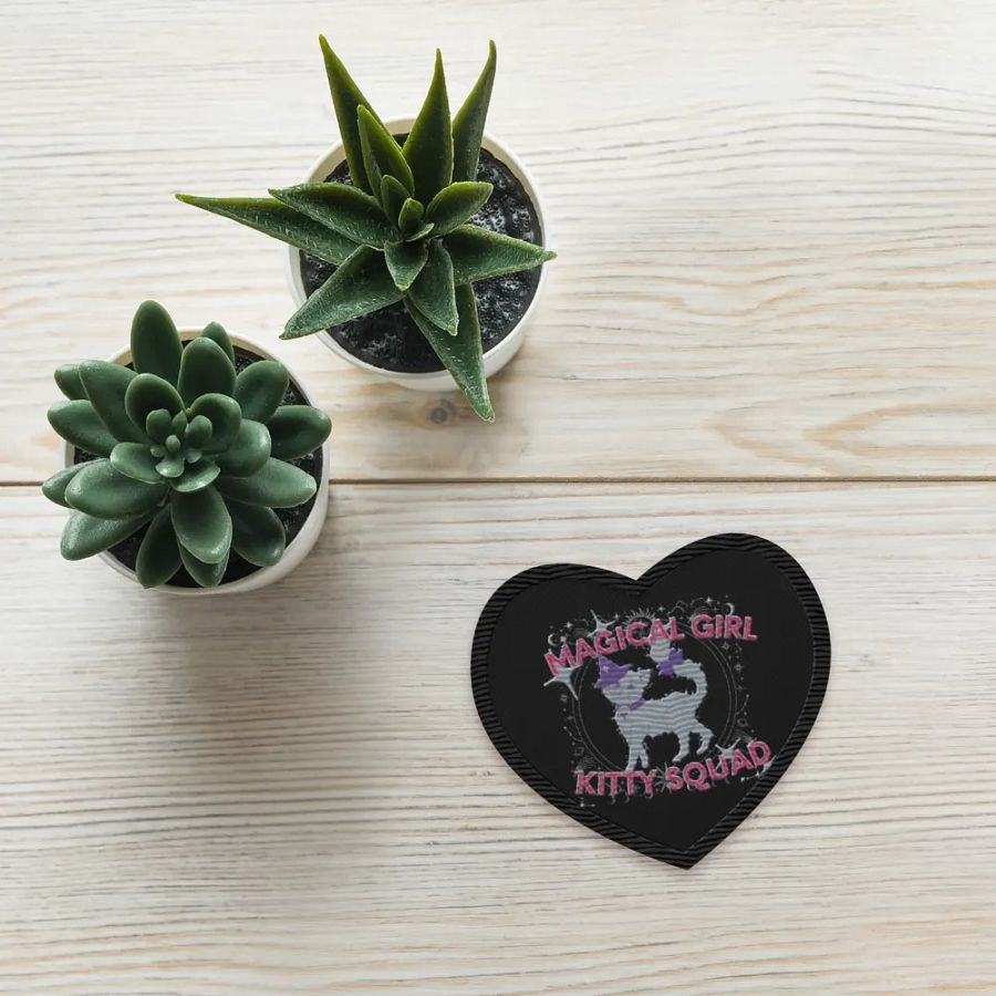 Magical Girl Kitty Squad-- HEART PATCH! product image (4)