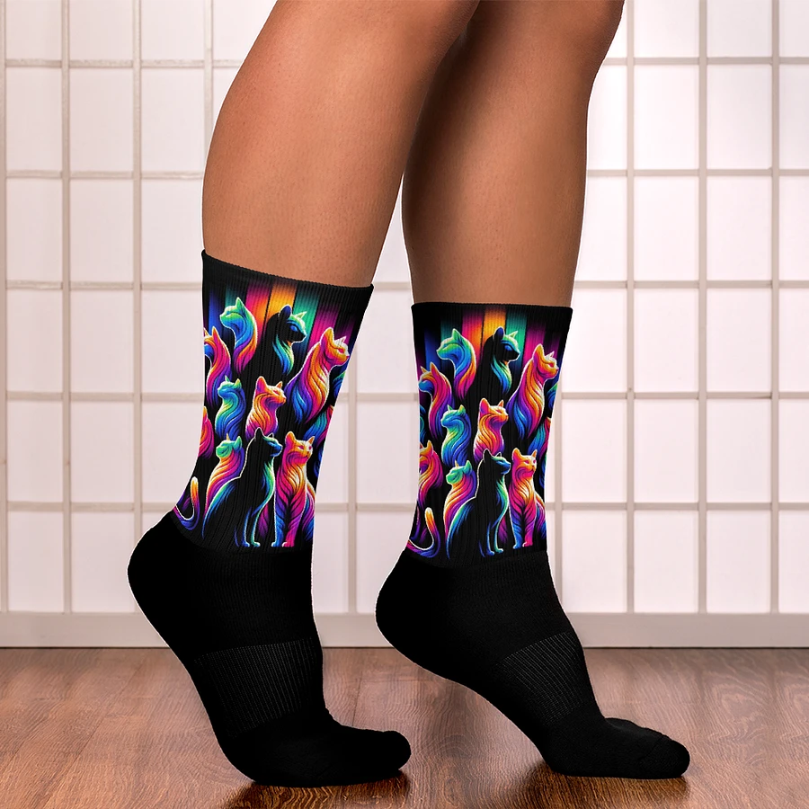 Black Foot Sublimated Socks product image (15)