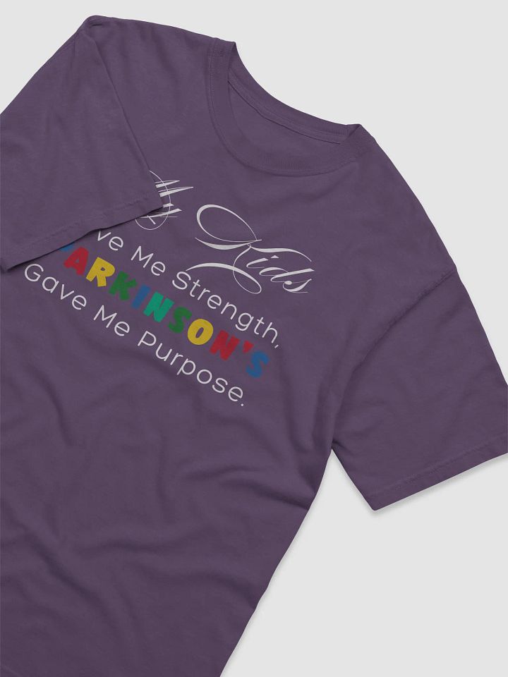 My Kids Gave Me Strength, Parkinson’s Gave Me Purpose. Parkinson Comfort Colors T-shirt product image (9)