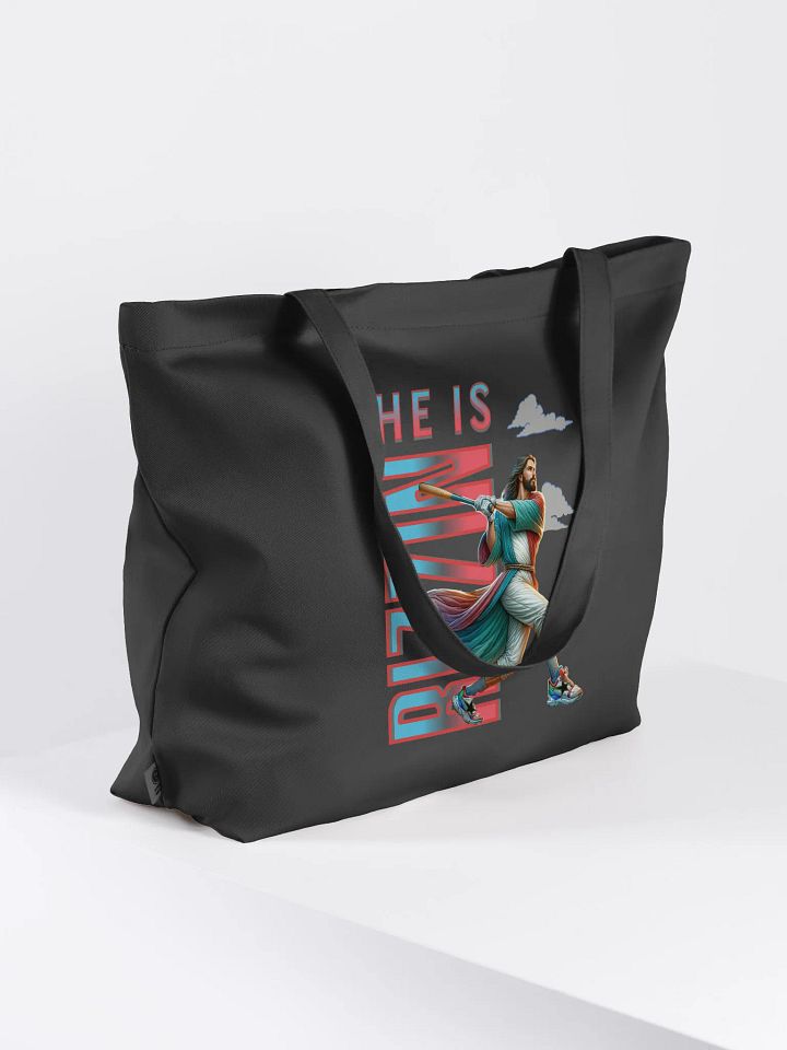 He Is Rizzin Baseball Tote Bag product image (1)