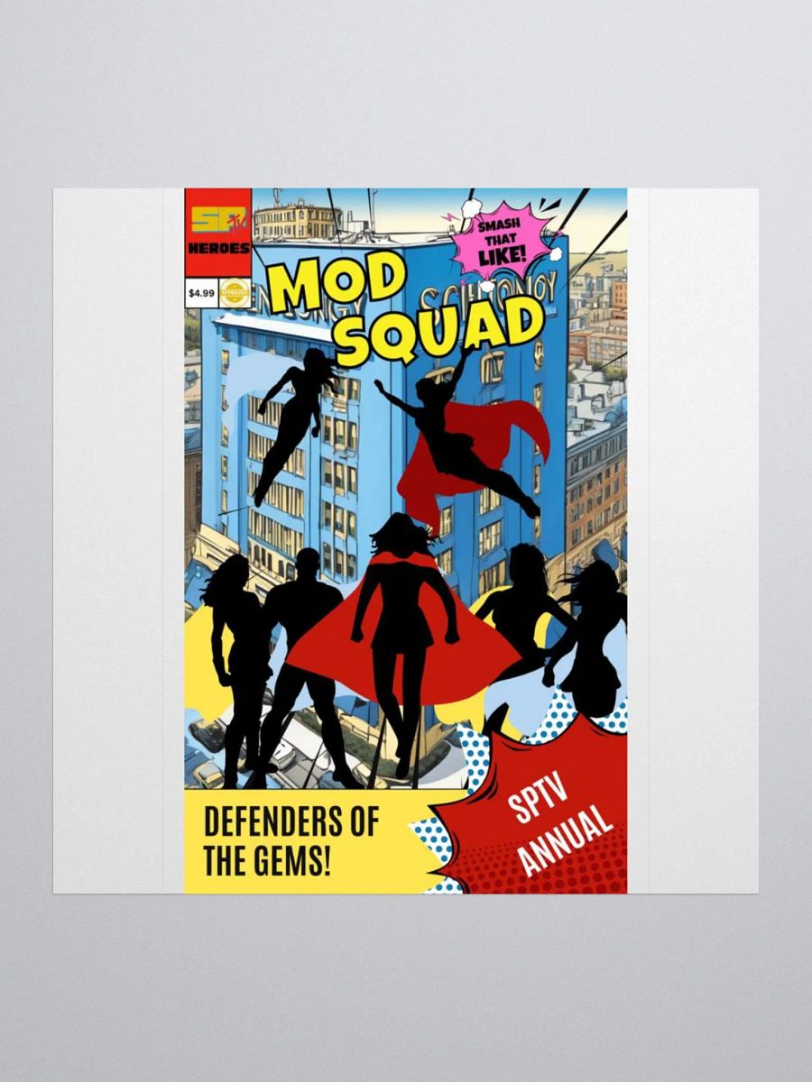 Support the MODs Sticker product image (1)