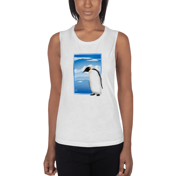 Penguin Vector Art Tank product image (1)