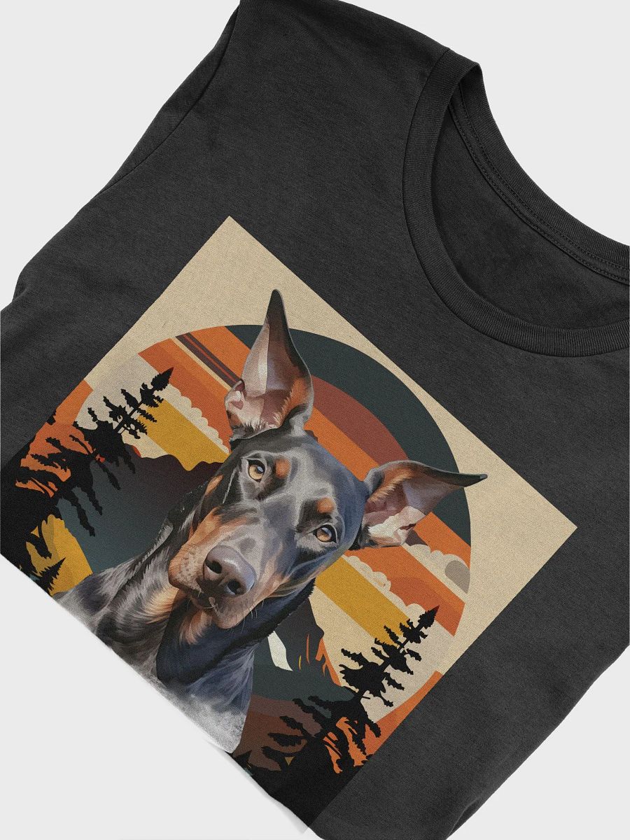 Keep Pushing Ahead Doberman Regular Fit T-shirt product image (7)