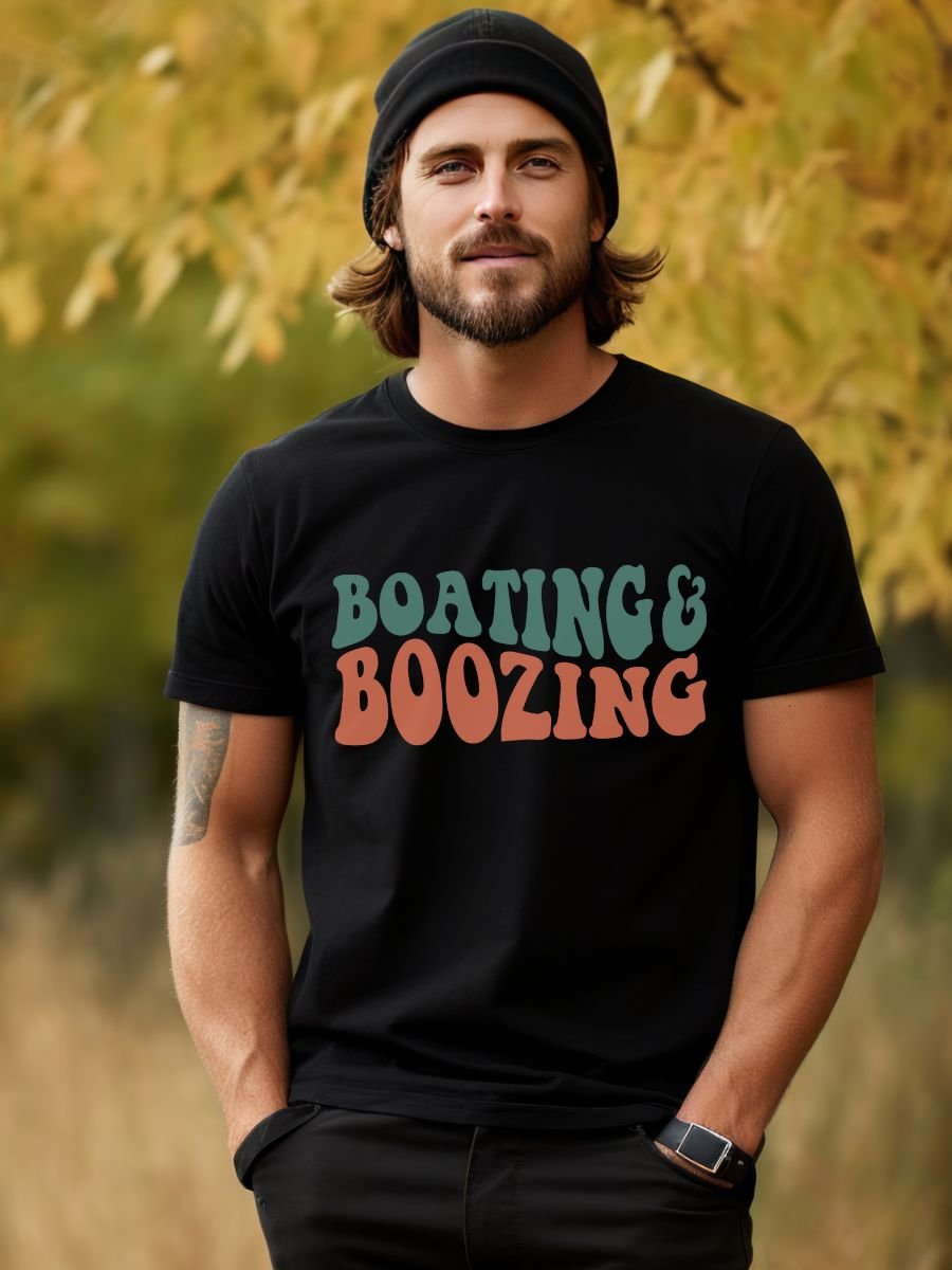 Boating & Boozing Gildan 64000 Unisex Tshirt product image (1)