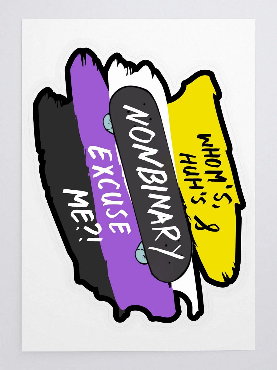 Non Binary Sticker product image (3)