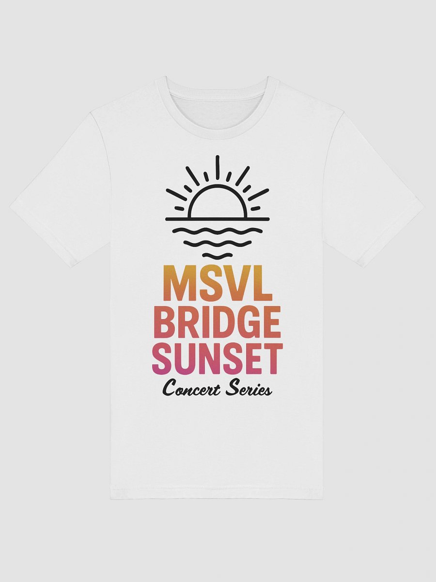 MSVL Sunset Tee (White) product image (4)