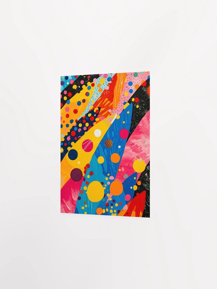 Dynamic Dots: Abstract Matte Poster product image (4)