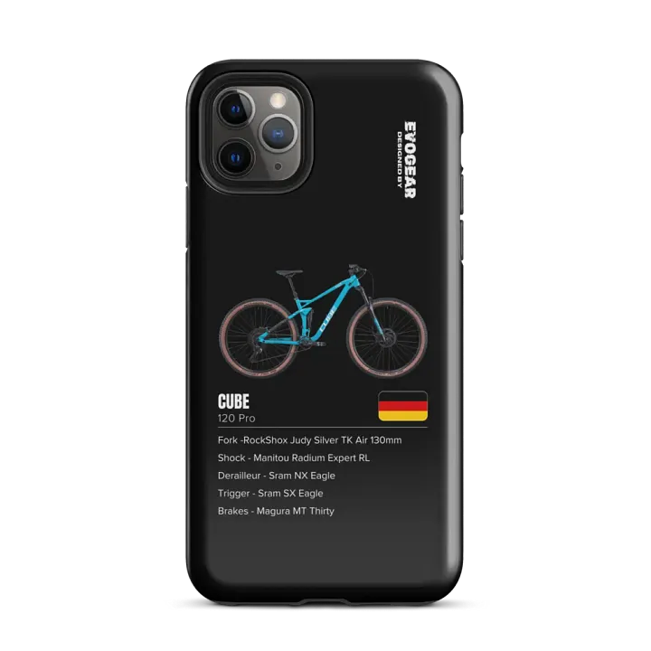 Black Cube 120 Pro iPhone Case product image (51)