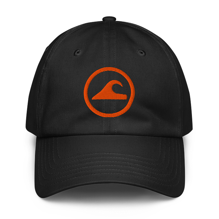 Embroidered Wave Rider Under Armor Dad Hat (Citrus) product image (1)
