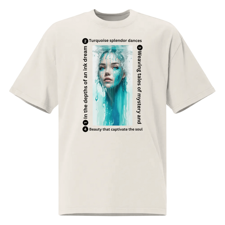 Enigma in Turquoise T-Shirt product image (2)