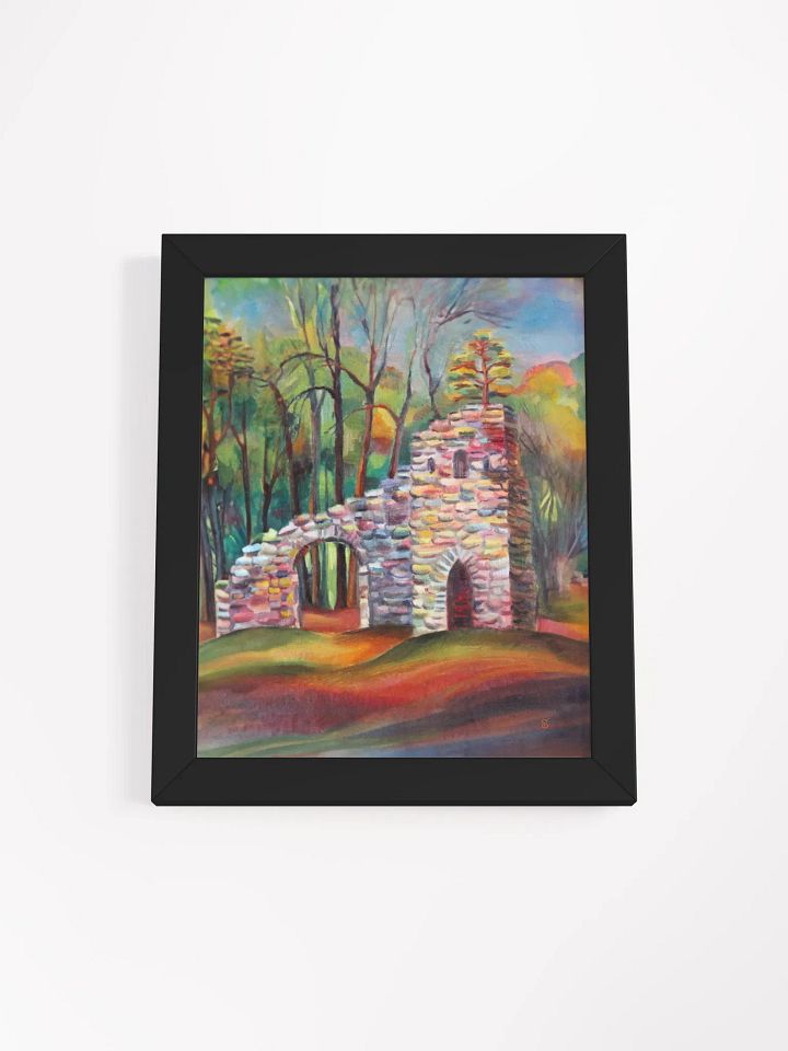 Enchanted Ruins Framed Matte Poster - Medieval Ruins product image (1)