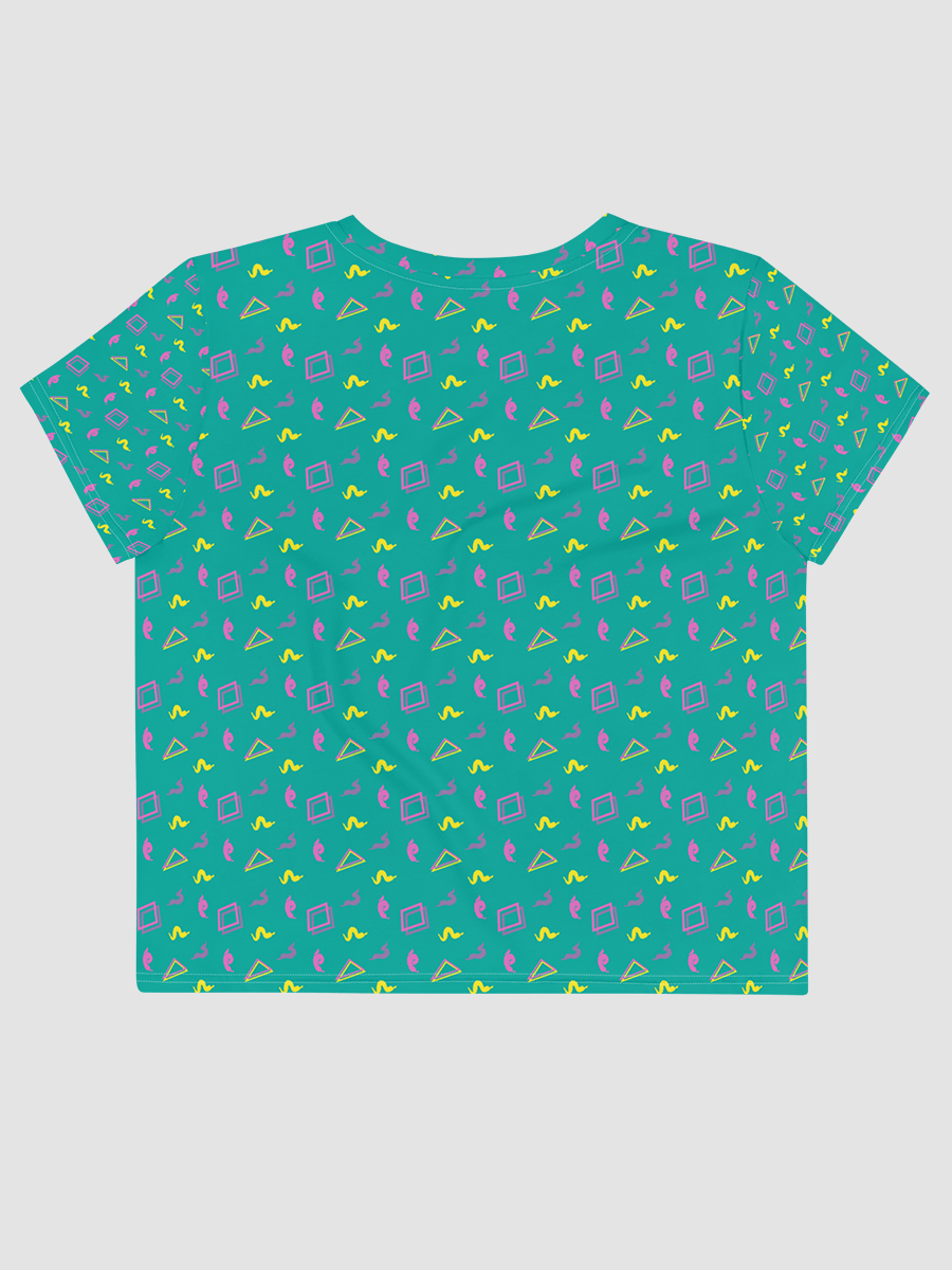 Oh Worm pattern crop tee product image (3)