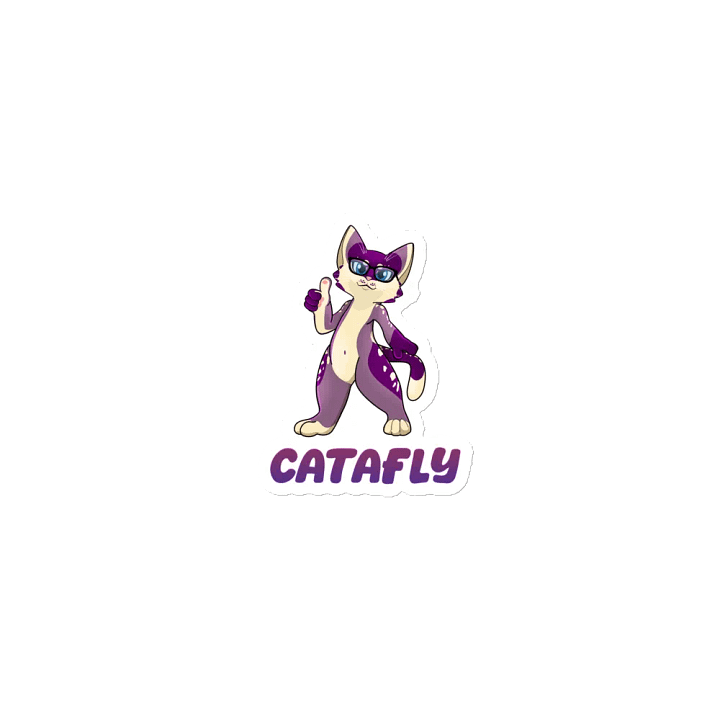 CATAFLY Thumbs-Up Cat Die-Cut Magnets product image (1)
