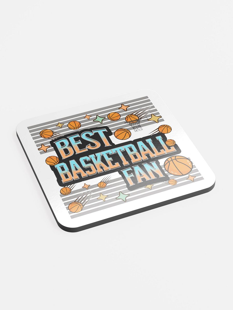 Beat Basketball Fan Cork Coaster product image (3)