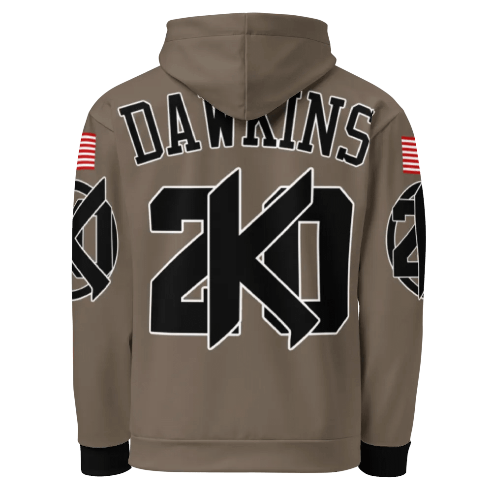 Copy of Dawkins Flat Dark Earth KULT Hoodie 4 product image (2)