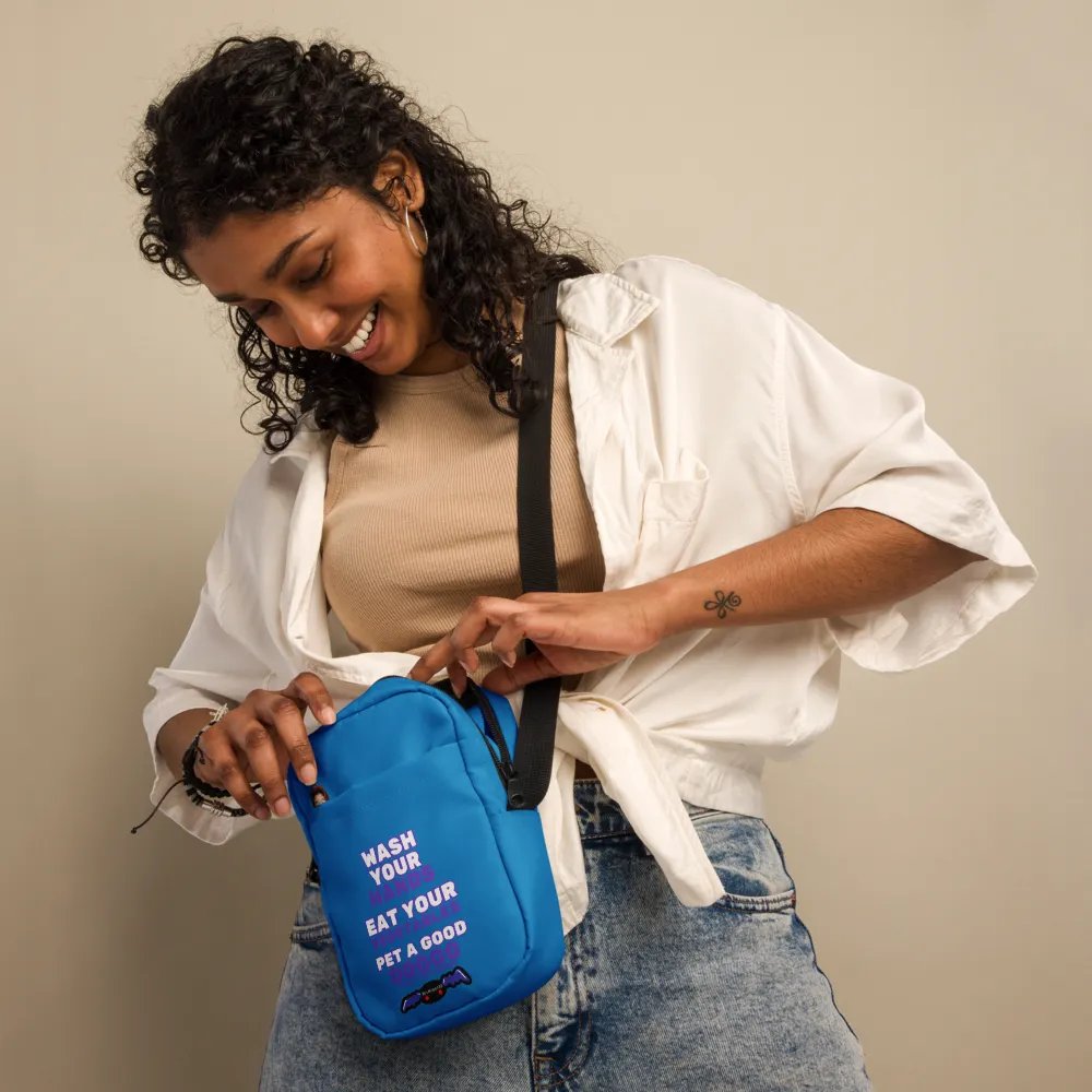 Wash Your Hands, Eat your Veggies, Pet a Doggo (Mystic Crossbody Bag) product image (12)