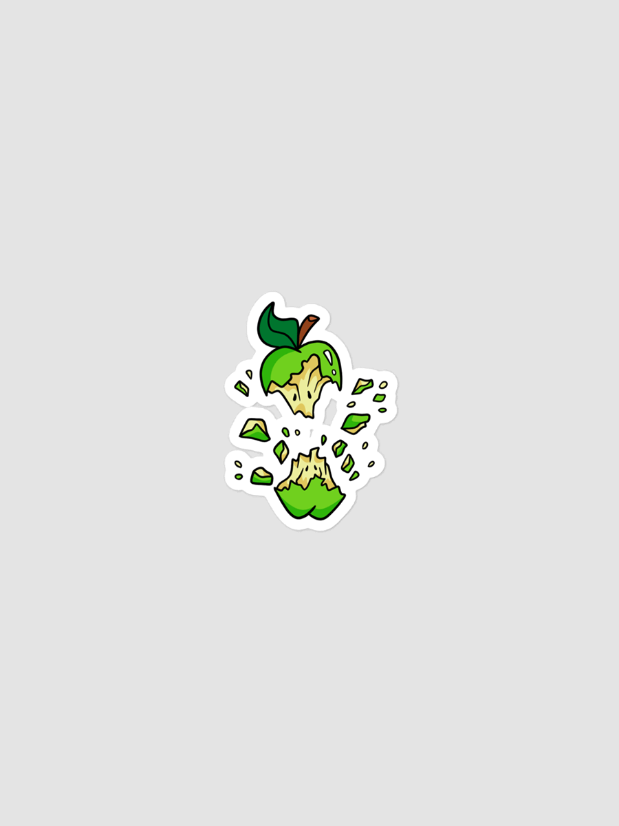 Exploding Apple Sticker product image (1)