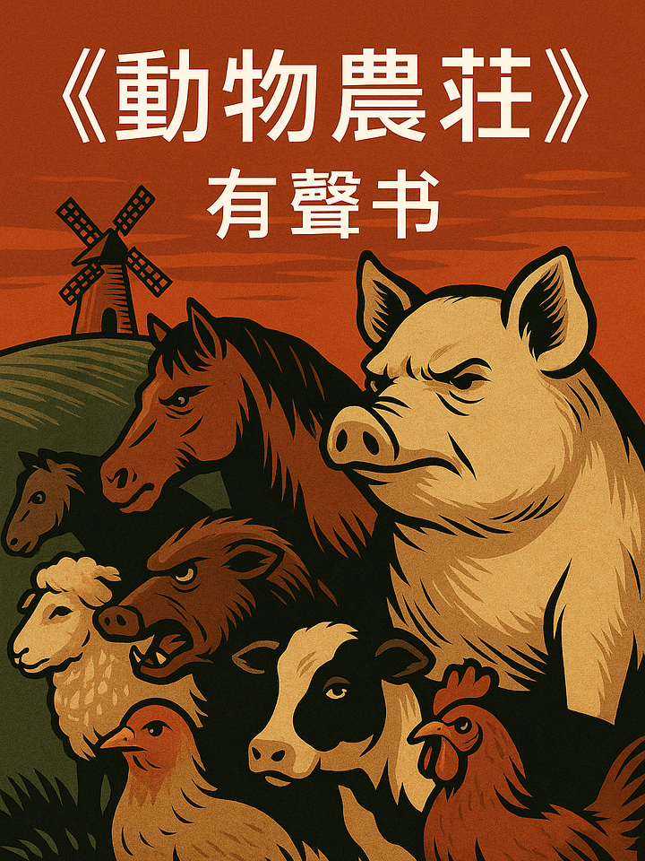 《動物農莊》中文版有聲讀物 product image (1)
