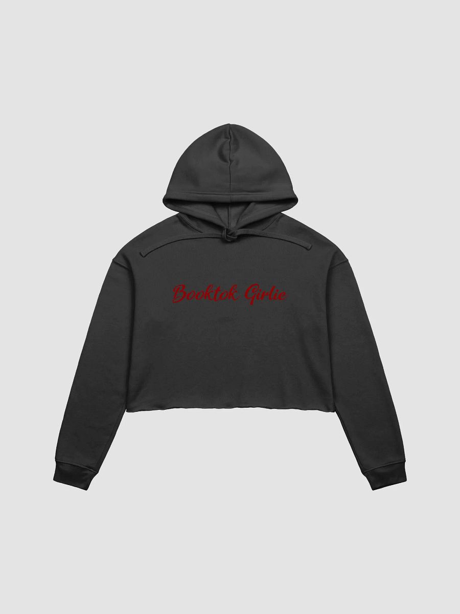 Booktok Girlie Fleece Crop Hoodie product image (4)