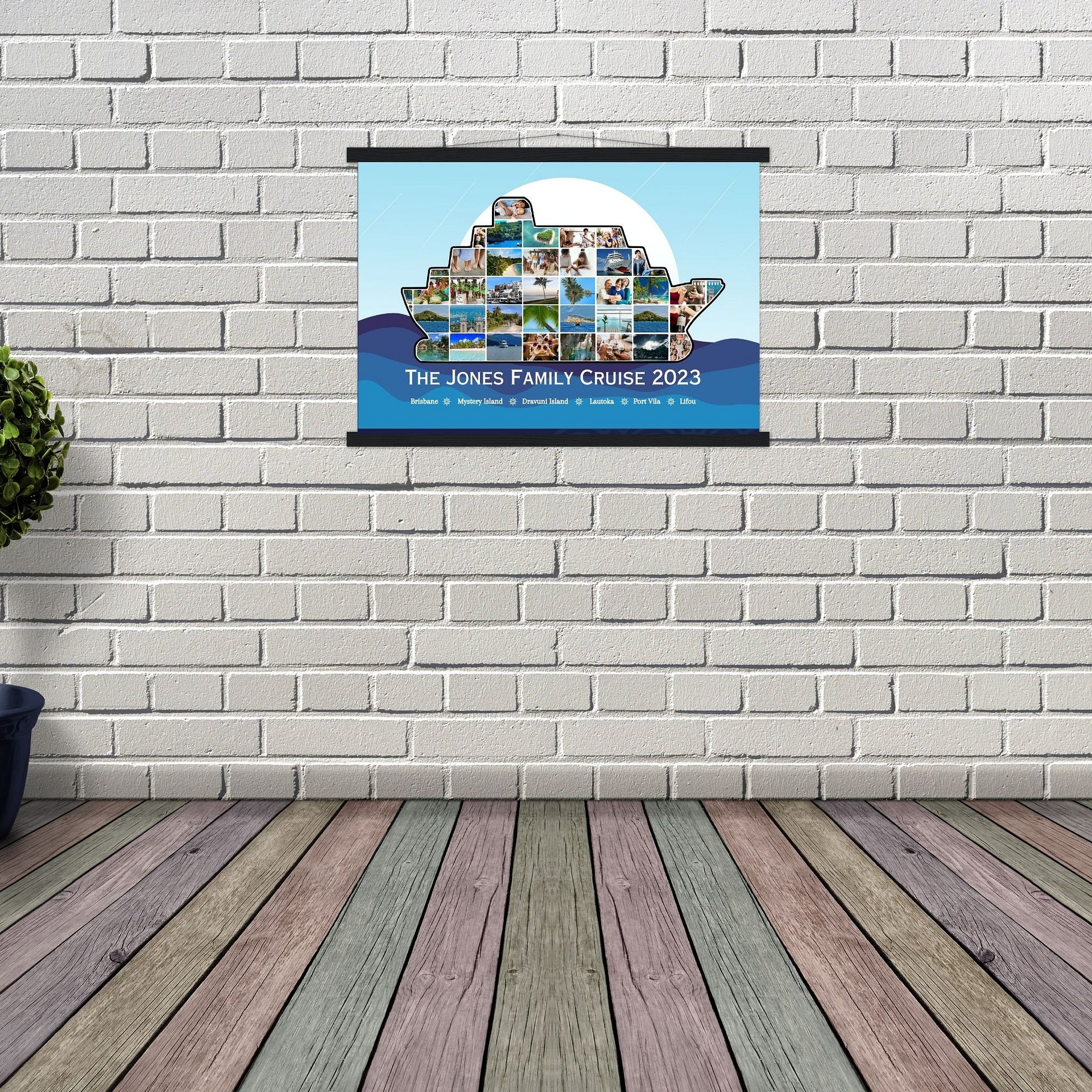 Cruise Ship Photo Collage Canva Template product image (6)