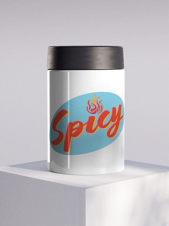 Spicy Dodgeball Club Stainless Steel Koozie product image (1)