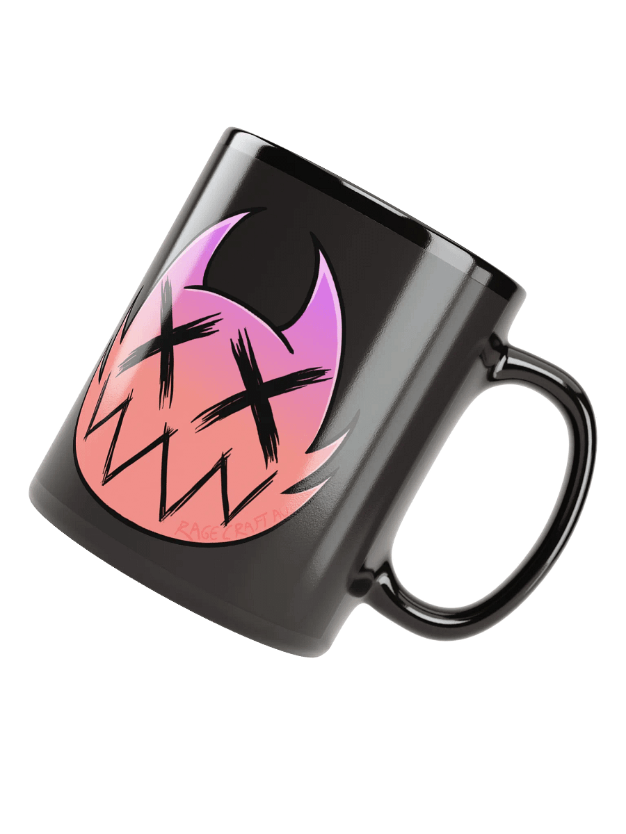 Black Rage Cat Mug product image (4)