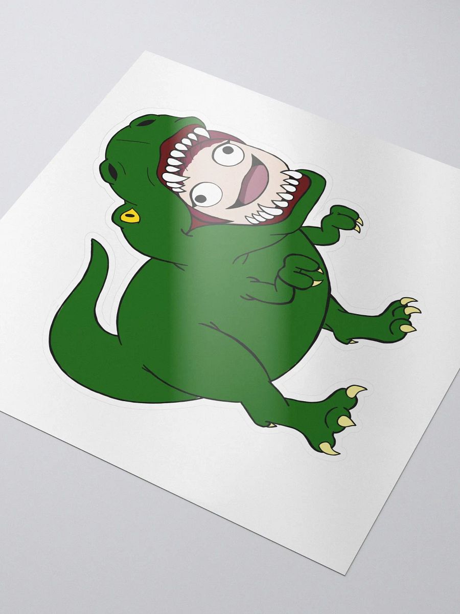 hyper Derp Dino Sticker product image (3)