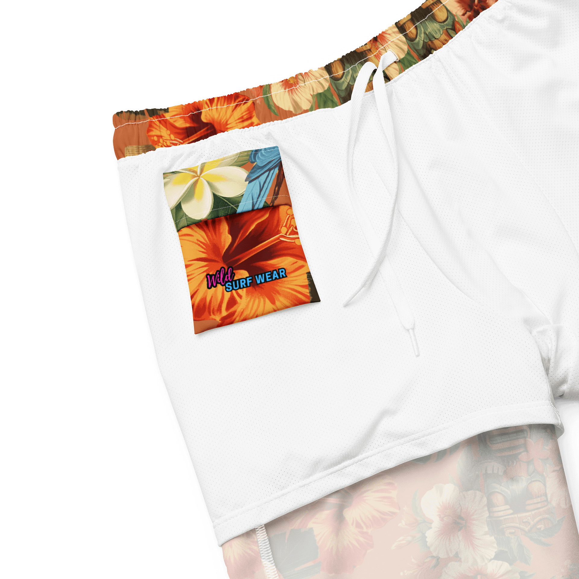 Vintage Aloha Tropical Swim Trunks product image (7)