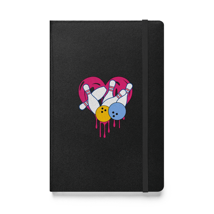Heart Bowling Strike of Creativity Hardcover Notebook product image (1)