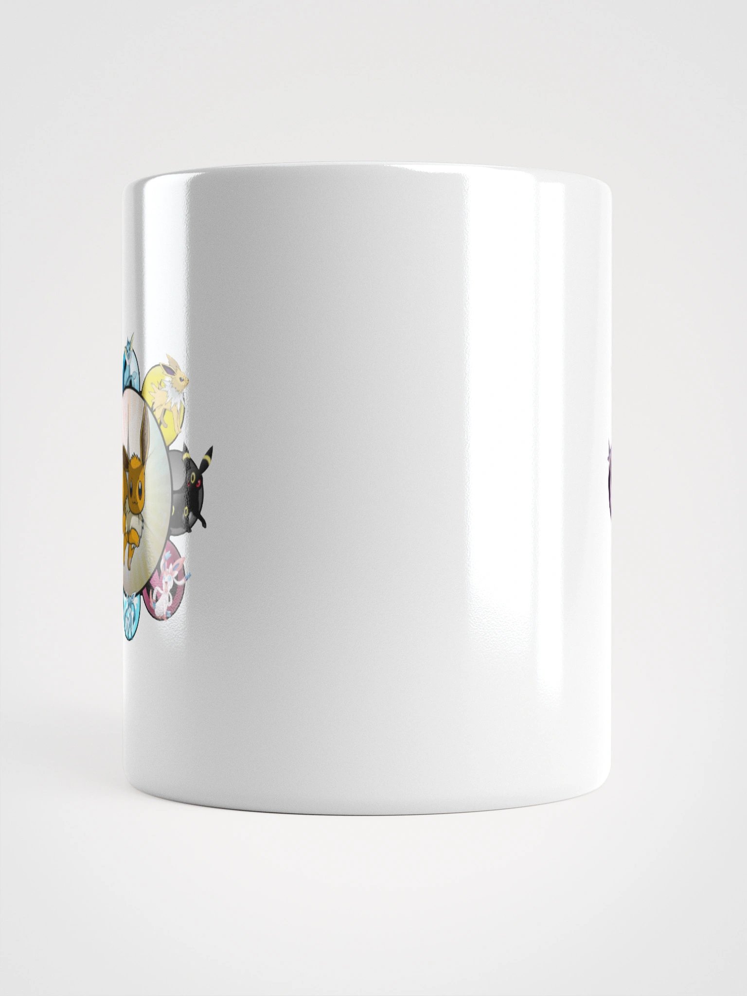 Eevee Evolution Circle Glossy Mug product image (15)