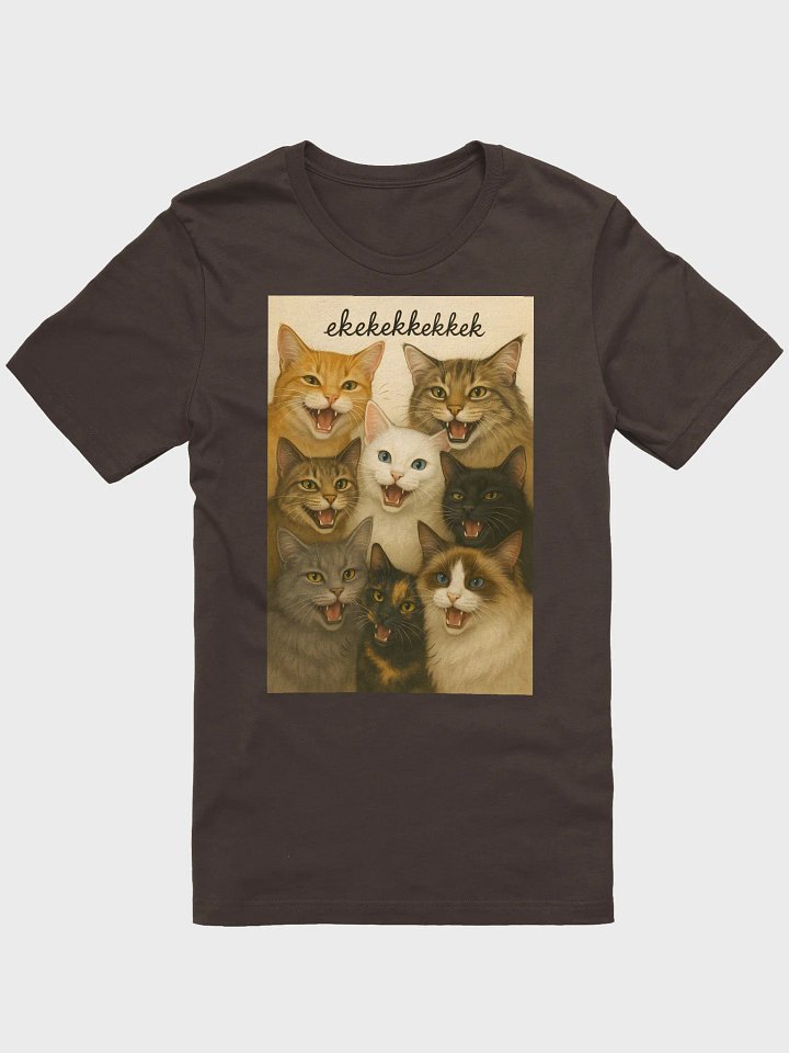 Chattering Cats T-shirt, no. EKK003 - women product image (2)