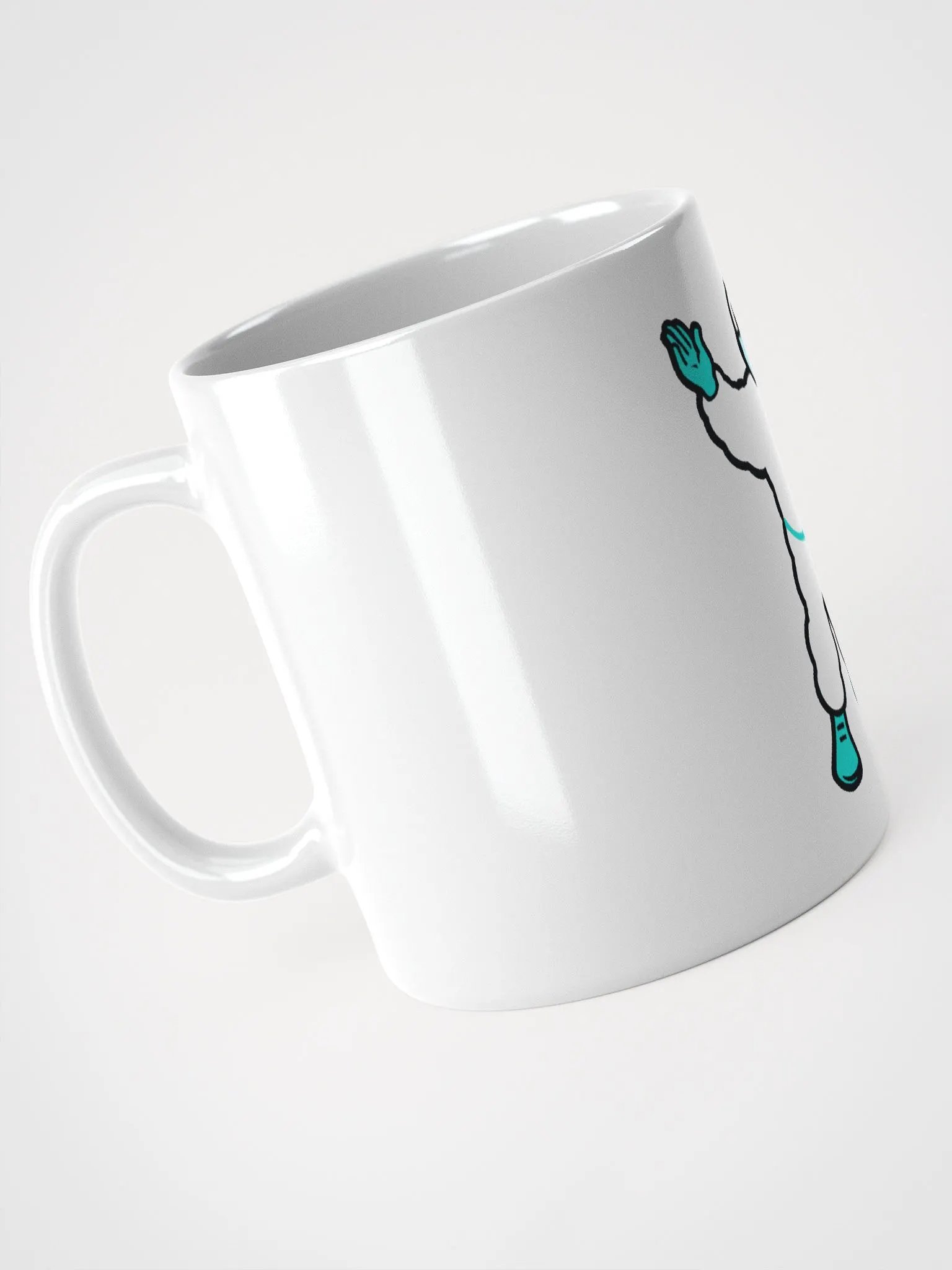Dr Bibendum White Glossy Mug product image (2)