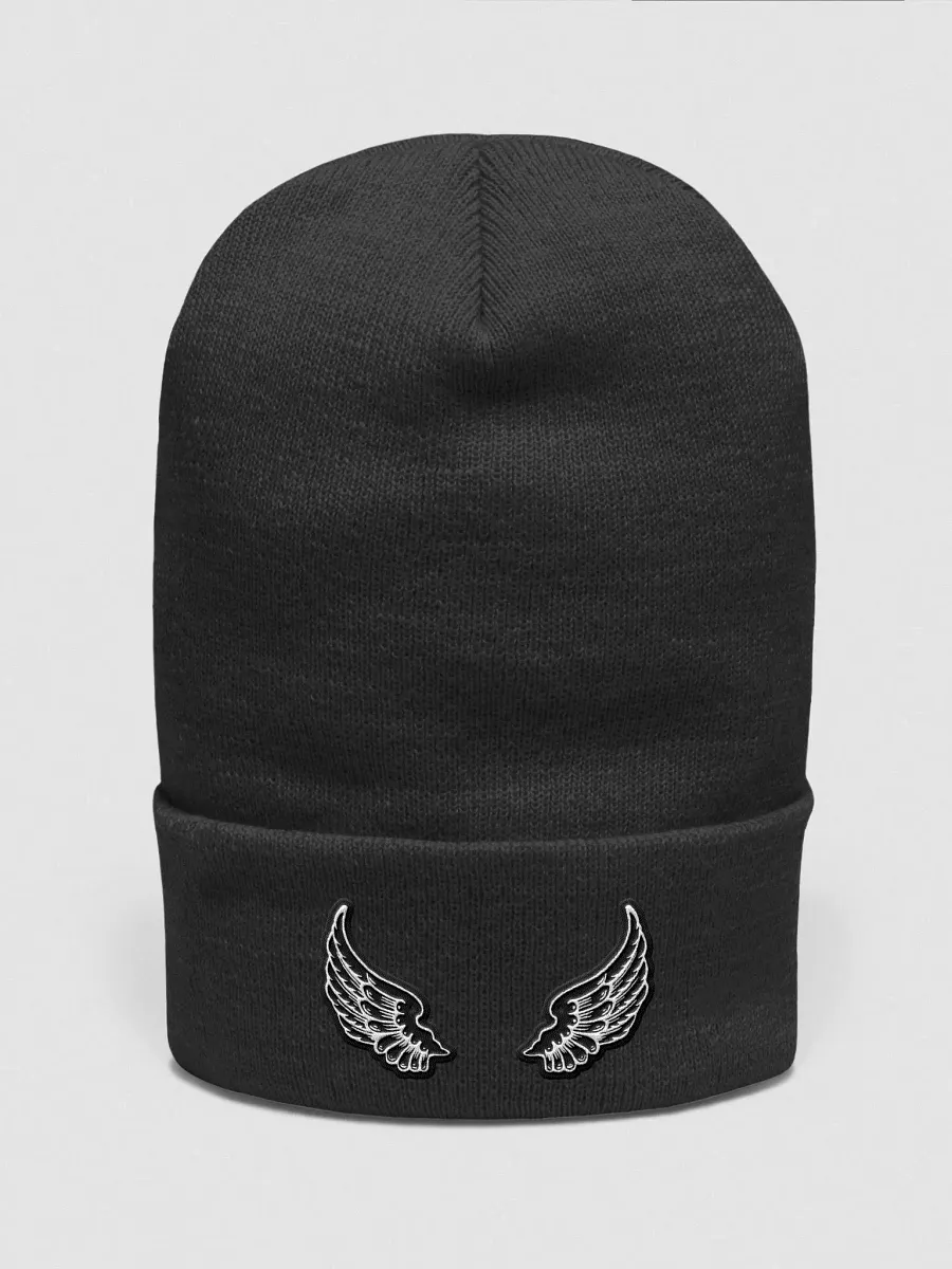 Winged Beanie (White) product image (4)