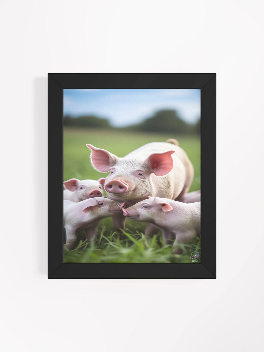 Piglet Paradise Framed Poster product image (10)