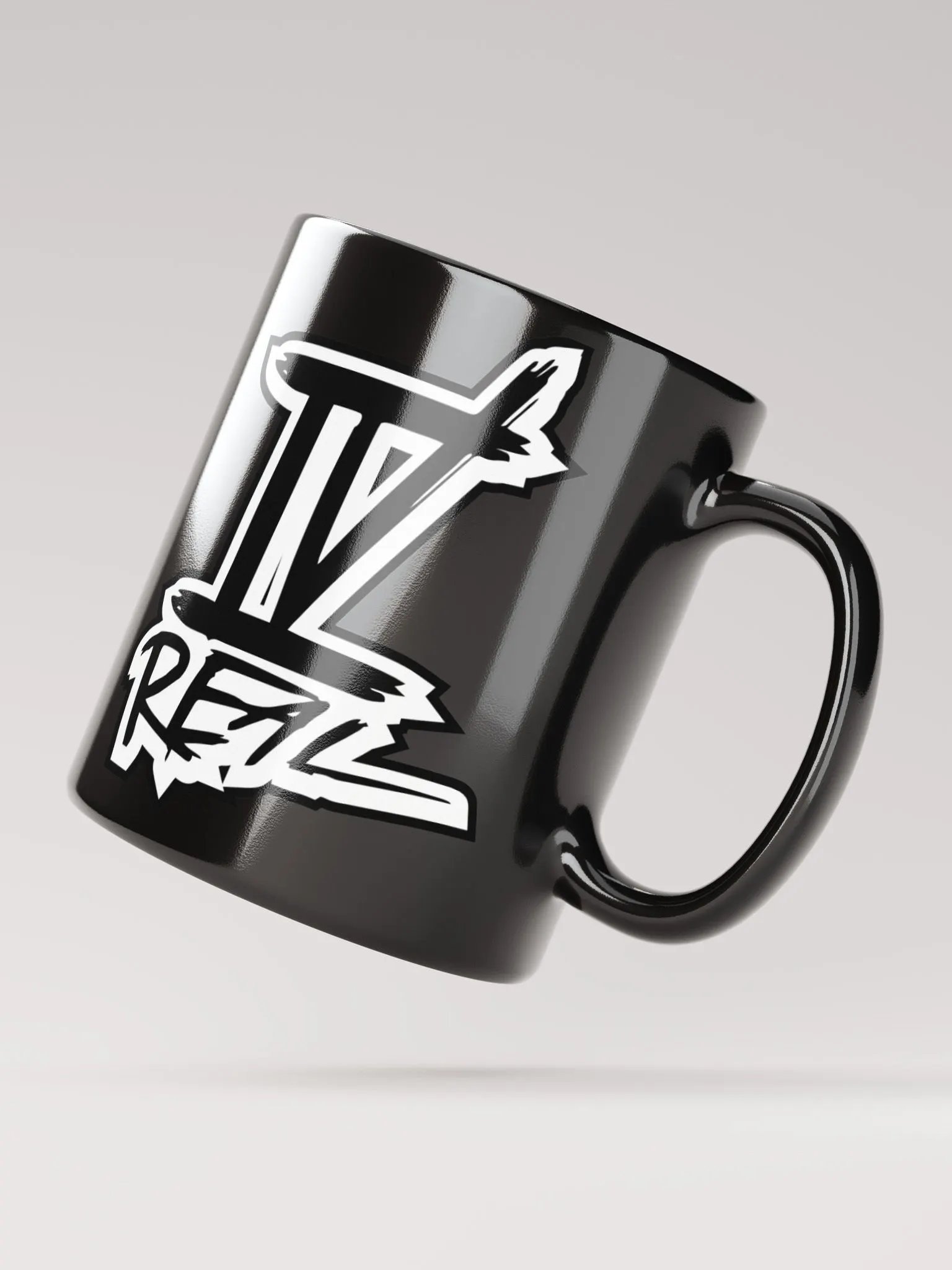 Standing Girl Bear Black Coffee Cup product image (5)