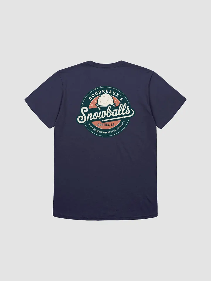 Boudreaux's Snowballs Logo T-Shirt product image (25)