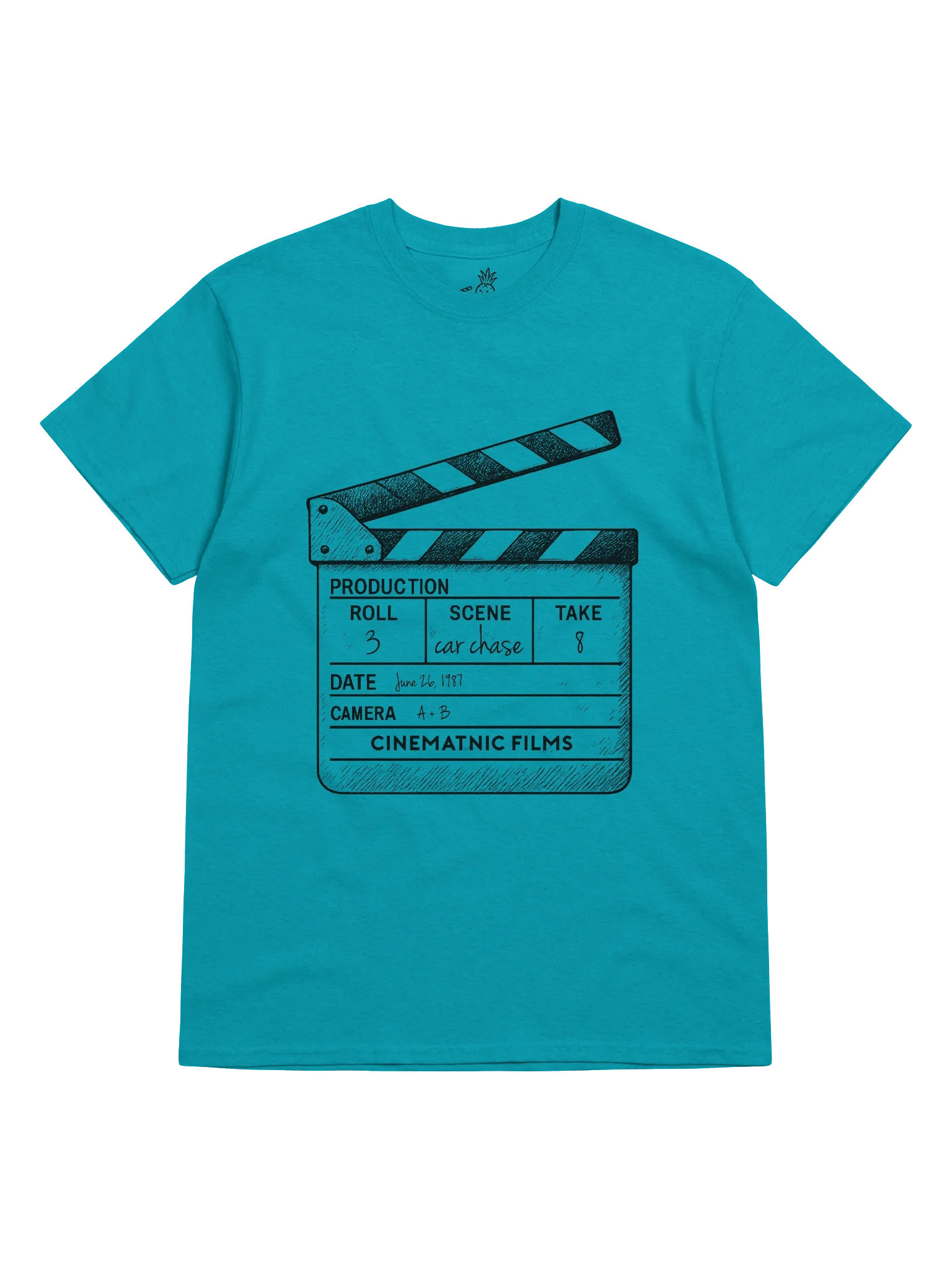 Film Director Clapperboard Boxy Fit Unisex T-Shirt product image (42)