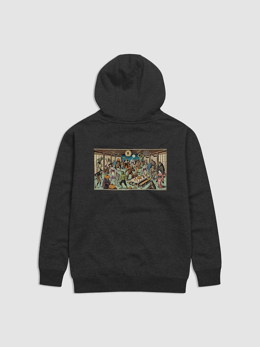 Unveil the Night: Ukiyo-e Halloween Monster Party Hoodie product image (2)