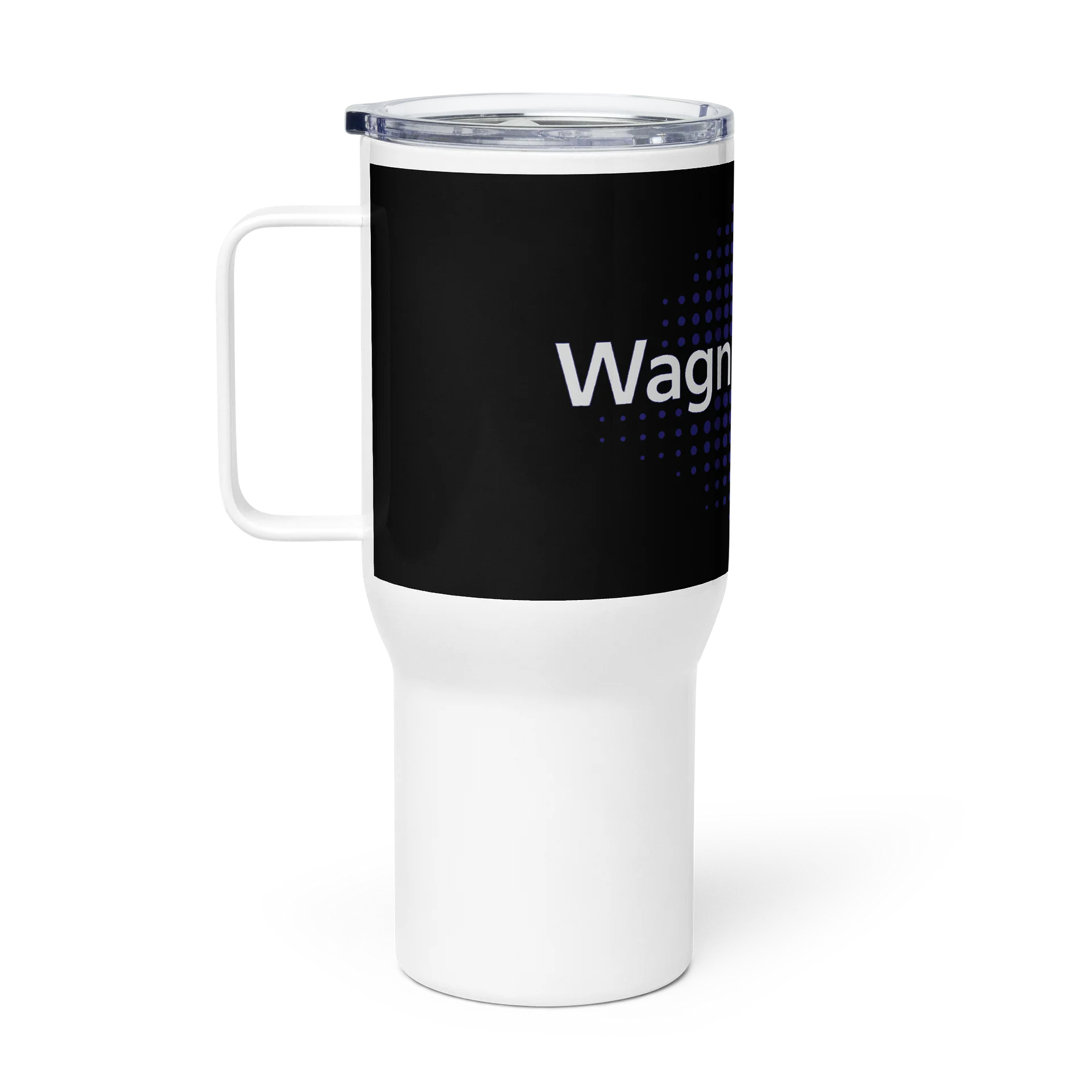 Wagnardsoft White Travel Mug with Handle product image (2)