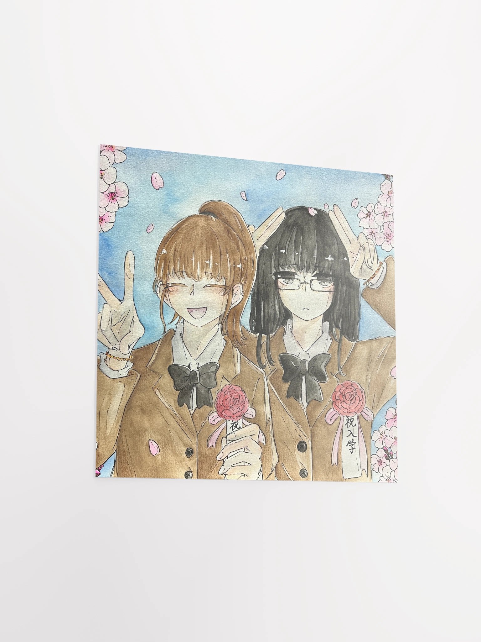 Sakura and Mutsuki - Matte Paper Poster product image (3)
