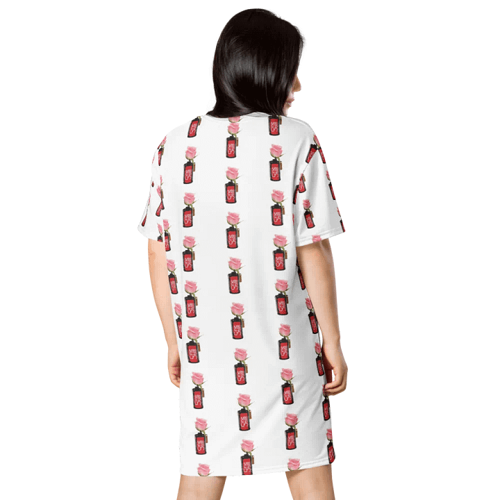 Cinestill Rose Oversize Shirt Dress product image (2)