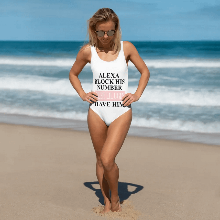 'Alexa, Block His Number' All-Over Swimsuit product image (5)