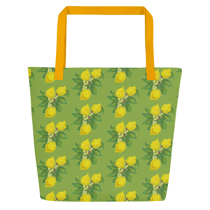 Lemon Love Large Tote Bag product image (1)