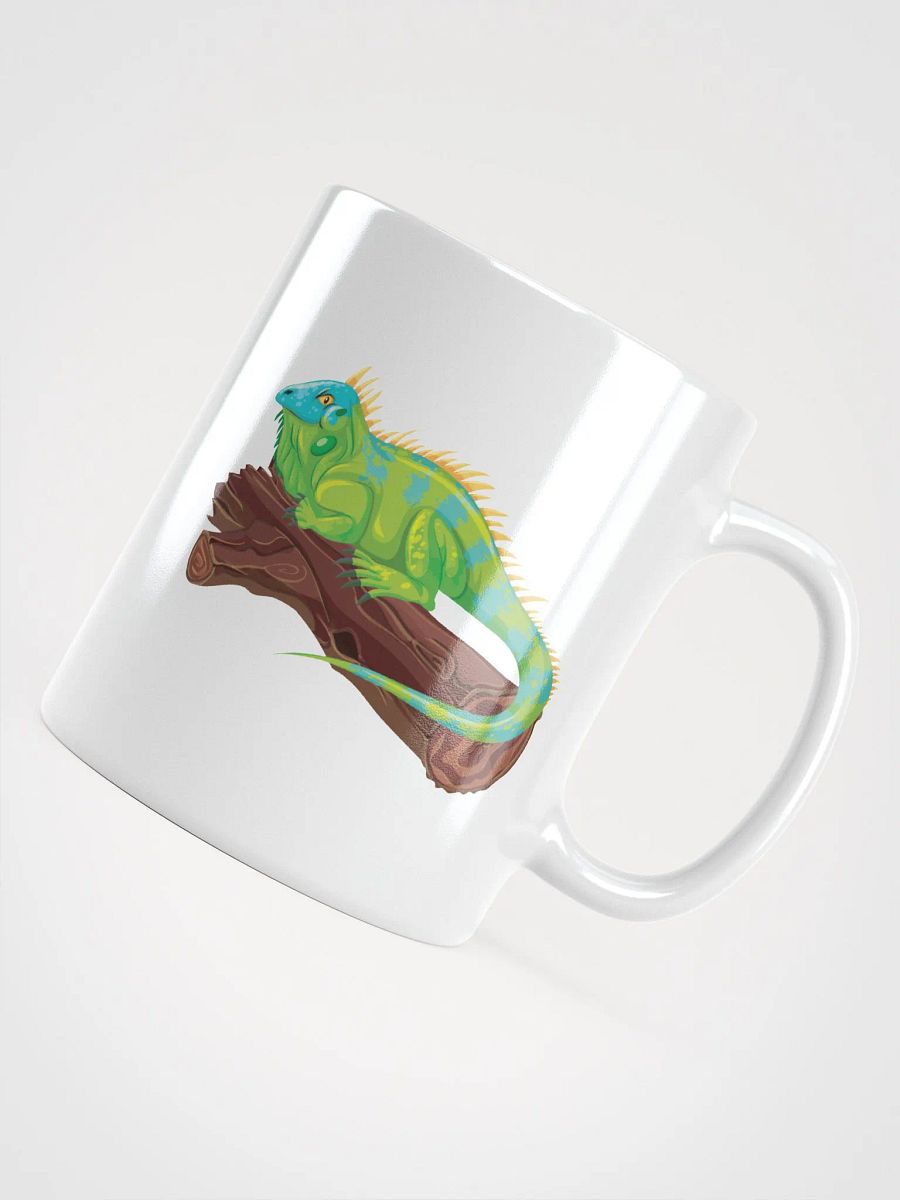 Twin Iguanas White Glossy Mug product image (2)