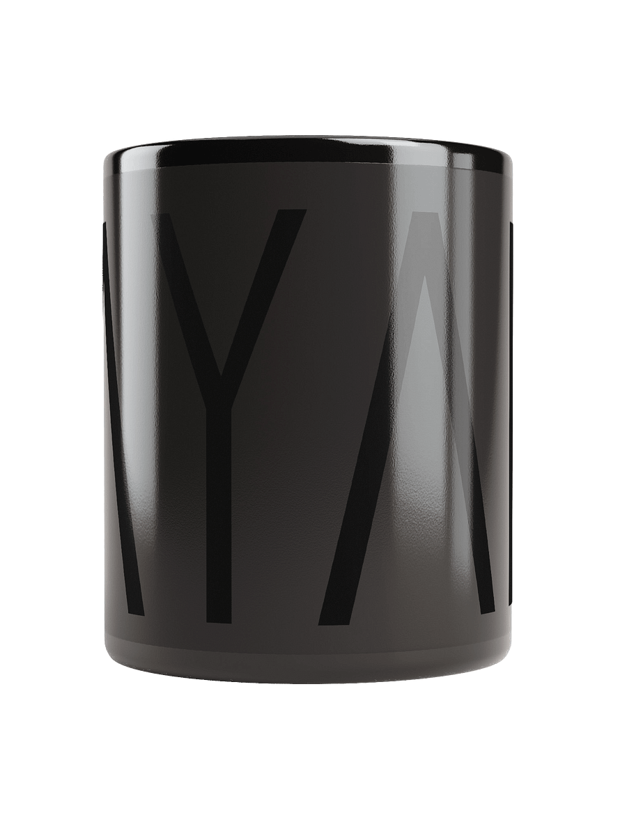 Blacked-out Ayaic Mug product image (9)