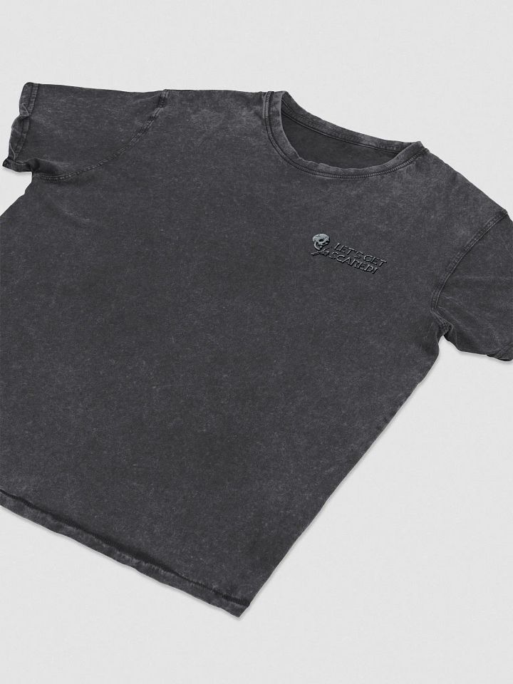 Let's Get Scared Denim Tee (Embroidered) product image (8)