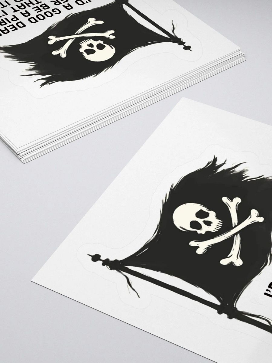 I’d Rather Be a Pirate Twain Sticker product image (10)