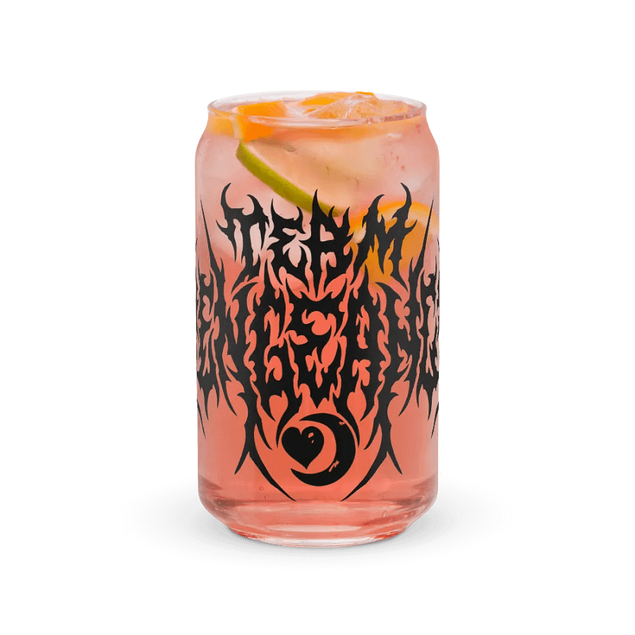 Team Vengeance Death Metal Can Glass product image (37)