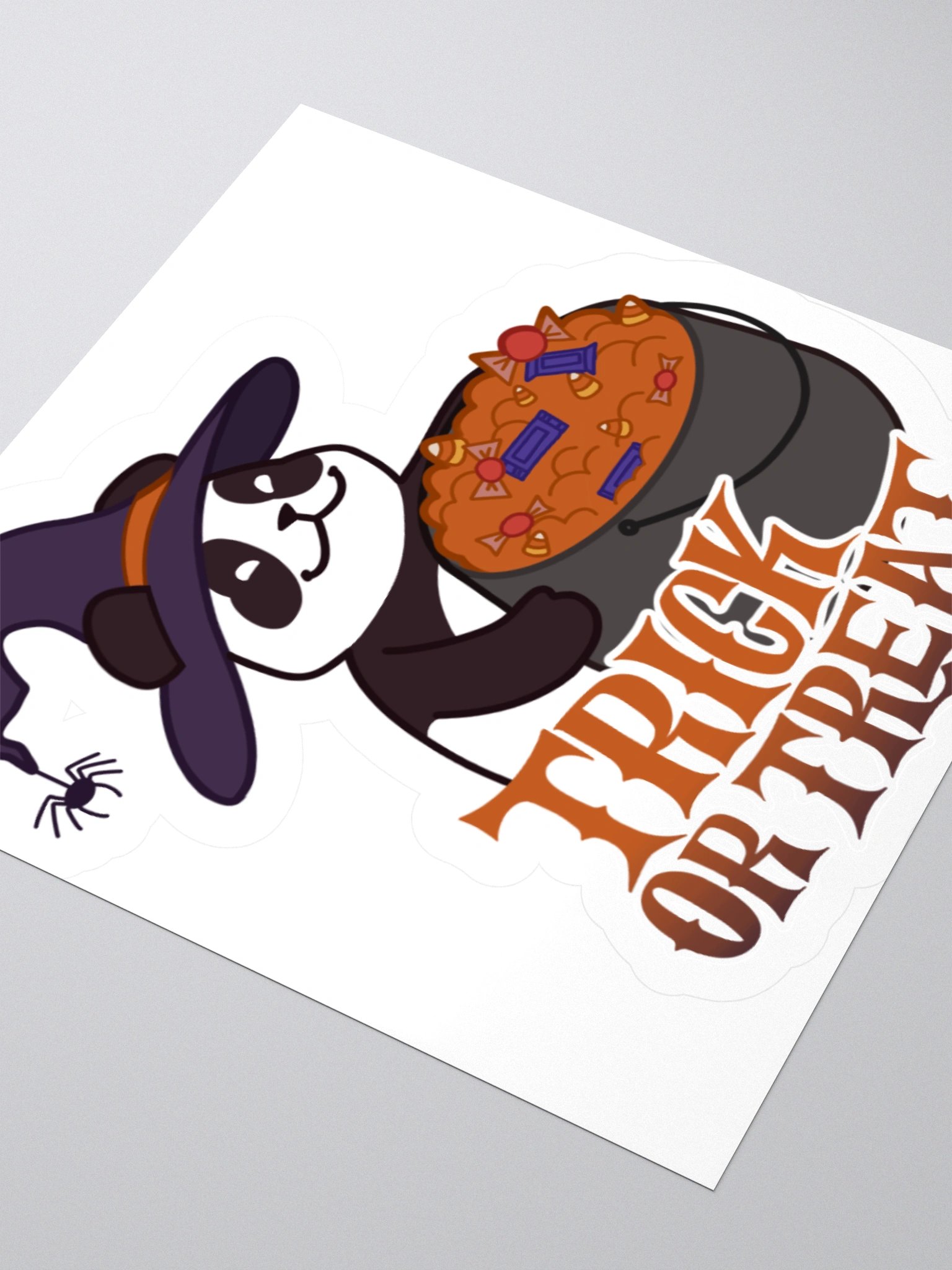 SPOOKY PANDA STICKER product image (3)