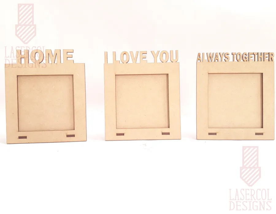 Square Photo Frames - Laser Cut Files product image (7)